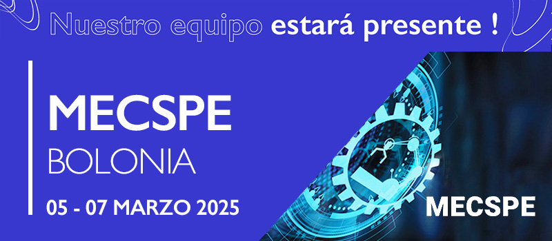 Our team will be present at the MECSPE ! From 5 to 7 March 2025, at BolognaFiere.