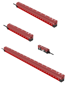 Ionising air curtains
