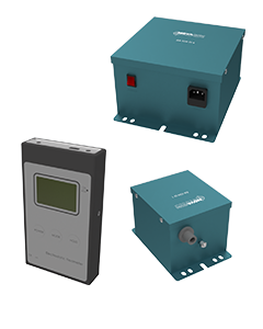 Ionising generators and measuring devices