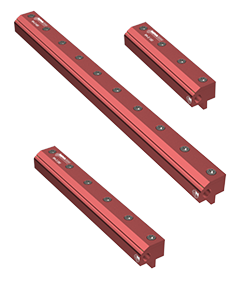 Single-flow aluminium air curtain