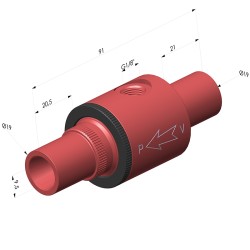 Venturi Pneumatic Transport Series TP - Øint 9.6MM