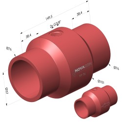 Venturi Pneumatic Transport Series TP - Øint 57.2MM