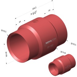 Venturi Pneumatic Transport Series TP - Øint 108MM
