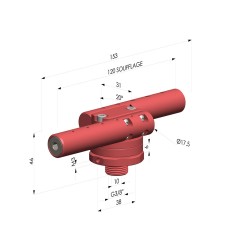 Rotary Blowing Nozzle G3/8" BSR Series