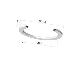 Inner Reinforcement Ring - OD 26.6 mm
