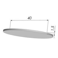 White Filter Series FIB Ø 40 mm
