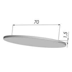 White Filter Series FIB Ø 70 mm