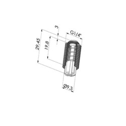 Check Valve for Suction Cup Series 4BO