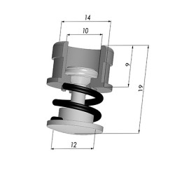 Check Valve for Fitting 9G18A