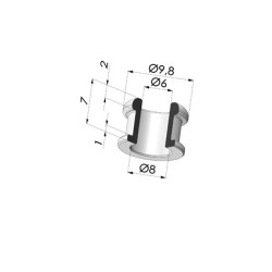 Rivet for Fitting 9M18A - Aluminium