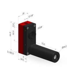 Multi Stage Ejector VME-1 3 - 80% Vacuum