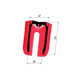 Tulip Sleeve - OD 47 mm - ID 34 mm - H 59 mm