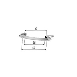 Inner Reinforcement Ring for MEM 46x38x60 - OD 46 mm