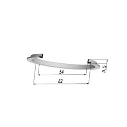 Inner Reinforcement Ring for MEM 62x54x70 - OD 62 mm