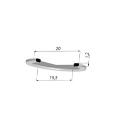 Flexible White Filter Series FIBS Ø 20 mm