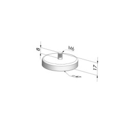 Magnetic platform Ø 47mm