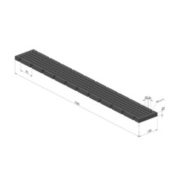 Foam band for CVM 130x1000