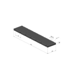 Foam band for CVM 130x600