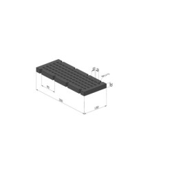 Foam band for CVM 130x300