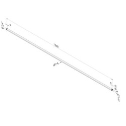 Blow gun extension SF -- G -- in aluminum