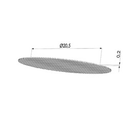 Filter for Crimped Female Fitting 9G18A