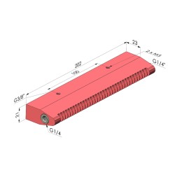 Flat Jet Nozzle BJP Series - 3/8G