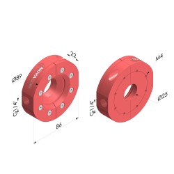 Circular Air Knives Series RAC-2 - ØInt 25MM