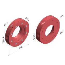 Circular Air Knives Series RAC-2 - ØInt 51MM
