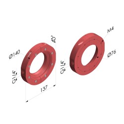 Circular Air Knives Series RAC-2 - ØInt 76MM