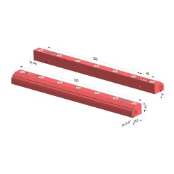 Slim single-flow air knives RA-3 300