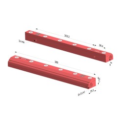 Slim single-flow air knives RA-3 250