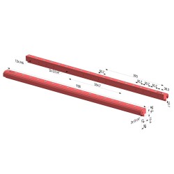 Single Flow Air Knives Series RA-2 - L 938MM