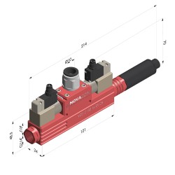Venturi Single-Stage Series VCR-2 EV CS - 85% Vacuum