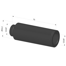 SIL Series Silencer Unclogger - G3/8"