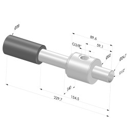 Single Stage Ejector Series VCR - 85% Vacuum