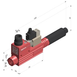 Venturi Single-Stage Series VCR-2 EV - 85% Vacuum