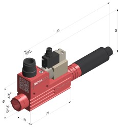 Venturi Single-Stage Series VCR-2 EV - 85% Vacuum