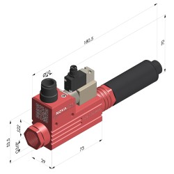 Venturi Single-Stage Series VCR-2 EV - 85% Vacuum