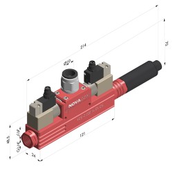 Venturi Single-Stage Series VCR-2 EV CS - 85% Vacuum