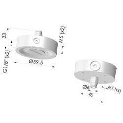 Bernoulli Suction Cup - Ø 60 mm