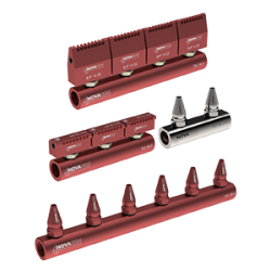 Cylindrical blowing ramps with 2 to 6 outlets