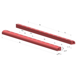 Single Flow Air Knives Series RA-3 - L 634MM