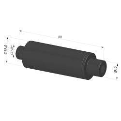 SIL Series Silencer Unclogging - G1/8"